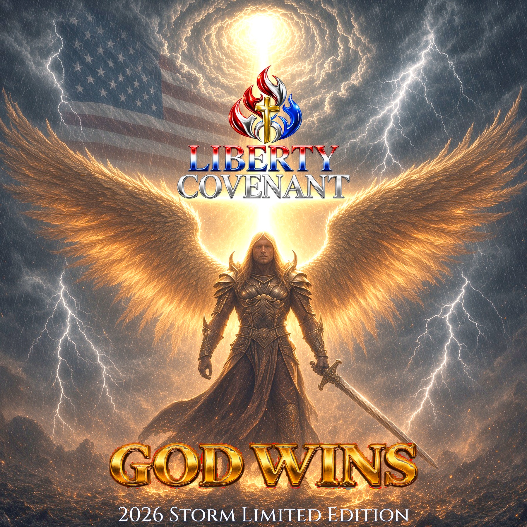 GOD WINS — 2026 Storm Summit Limited Edition cover artwork